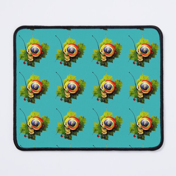 Item preview, A magnificent snail on a grape leaf. designed and sold by Natalia-Vlad.