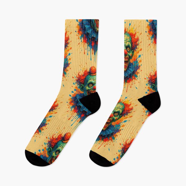 Item preview, Terrifying Clown Art: Vibrant, Grotesque, and Colorful designed and sold by Alan Javier Cordoba Espinosa.