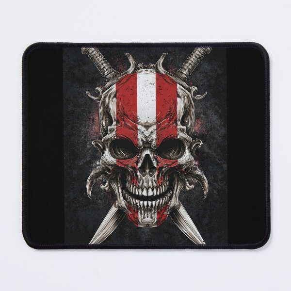 Artikelvorschau, Austria Skull Roar – Gothic Patriot Design entworfen und verkauft von wolfgangrainer.
