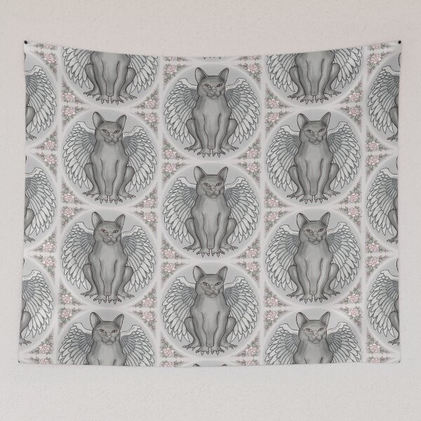 Item preview, Cat Gargoyle designed and sold by artmuvz.