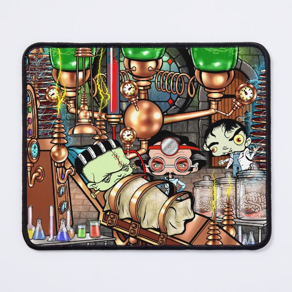 Item preview, The Good Doctor & Igor Have A Busy Night designed and sold by 3-Beans-Art.