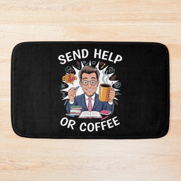 Item preview, Overworked Teacher Needs Coffee – Funny School Design designed and sold by Fragy72.