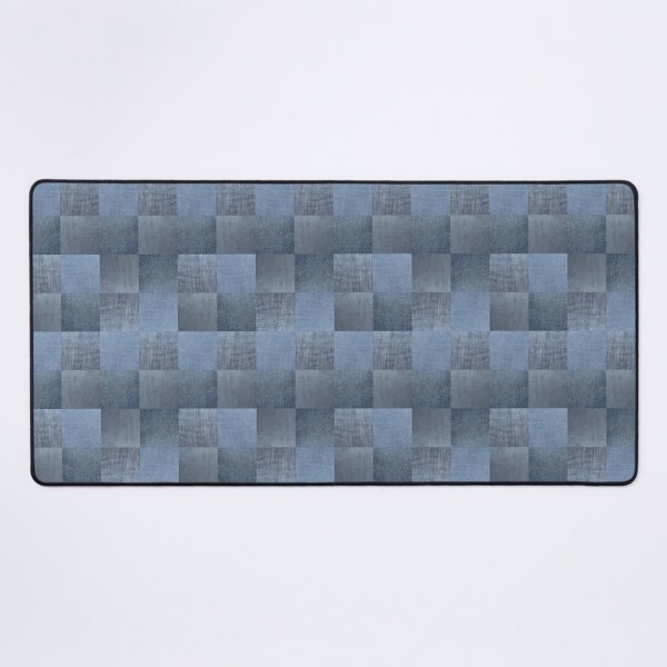 Item preview, Denim Check Patchwork Pattern - Indigo Blue designed and sold by QuestingPixel.