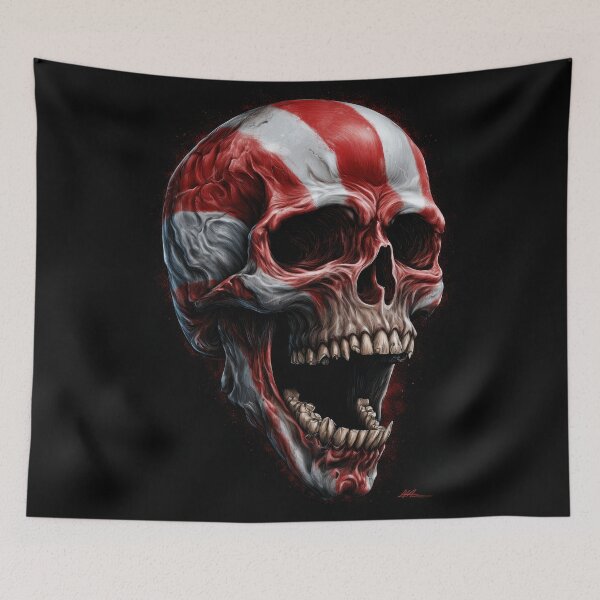 Artikelvorschau, Austria Skull Roar – Gothic Patriot Design entworfen und verkauft von wolfgangrainer.