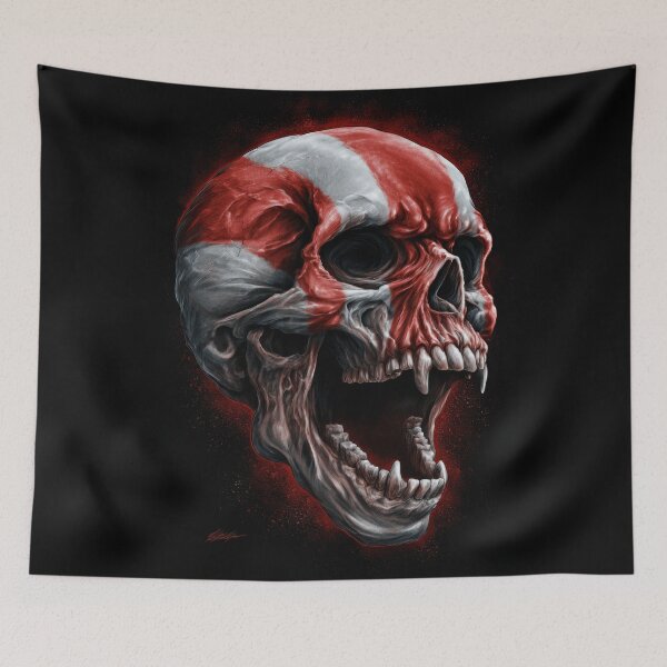 Artikelvorschau, Austria Skull Roar – Gothic Patriot Design entworfen und verkauft von wolfgangrainer.