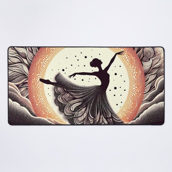Item preview, Dancing ballerina silhouette designed and sold by AD-Digital-Art.