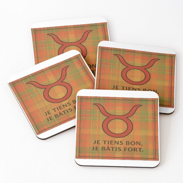 Item preview, Taurus ♉ – Strength & Stability | Transparent Madras Design designed and sold by ZodiacCup.