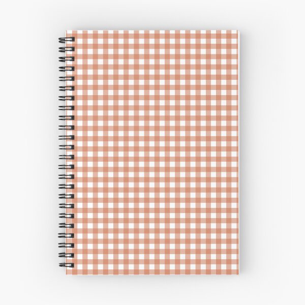 Item preview, Gingham - Persimmon designed and sold by Ajoyedesigns.