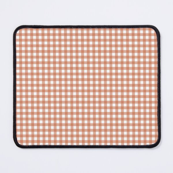 Item preview, Gingham - Persimmon designed and sold by Ajoyedesigns.