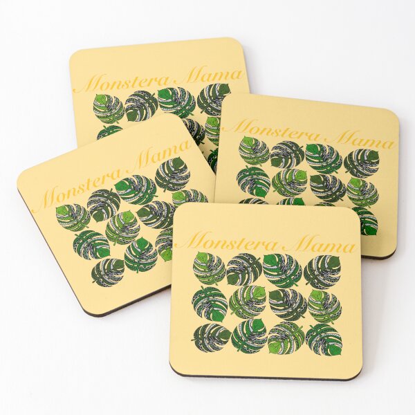Item preview, Monstera Mama with Tribal Monstera Leaves designed and sold by Steeb757.