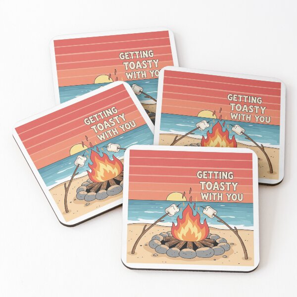 Item preview, Getting Toasty With You Campfire Beach Sunset designed and sold by Owcomm.