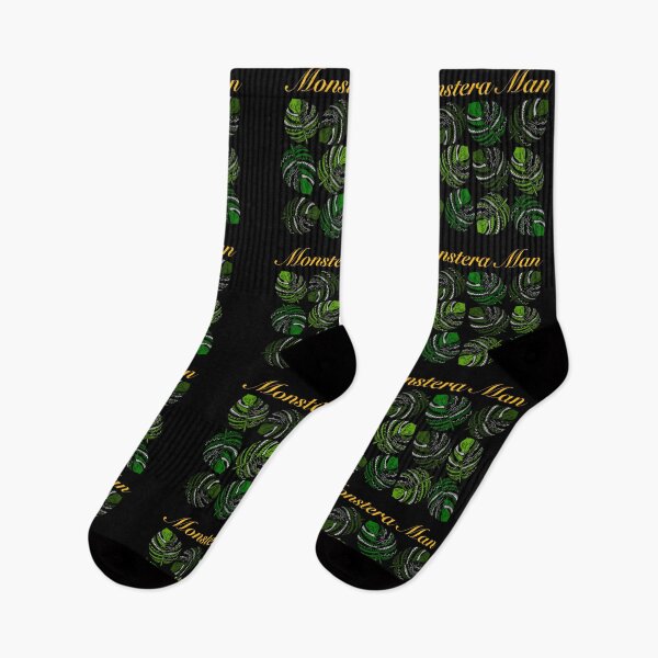 Item preview, Monstera Man with Tribal Monstera Leaves designed and sold by Steeb757.