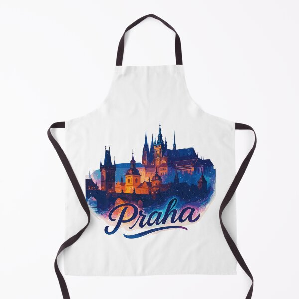 Item preview, Prague Praha City Czech Republic Silhouette Gift designed and sold by Pineapple-Tree.
