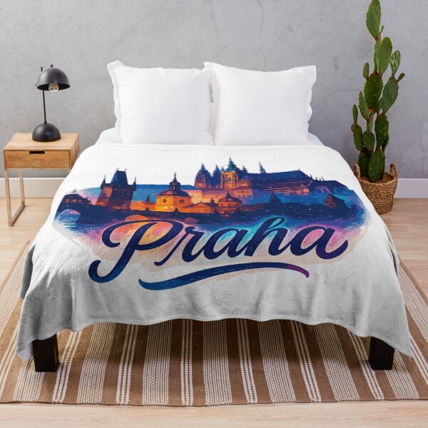Item preview, Prague Praha City Czech Republic Silhouette Gift designed and sold by Pineapple-Tree.