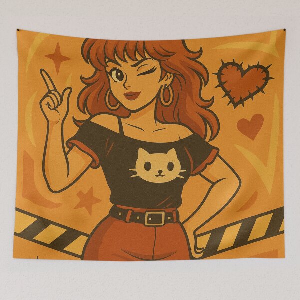 Item preview, Sweet Danger Flirty Wink designed and sold by JonelleTshirts.
