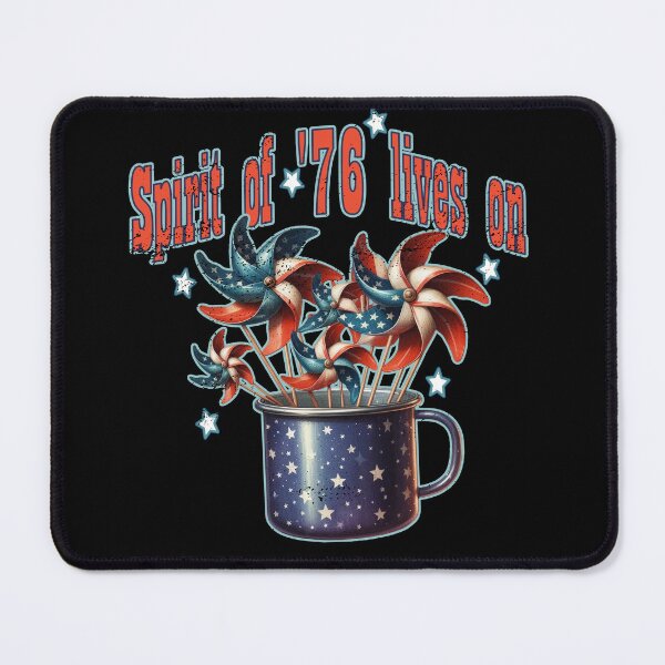 Item preview, Spirit of ’76 Lives On – Patriotic Pinwheel 4th of July Vintage Retro Shirt & Gift designed and sold by Dantin.