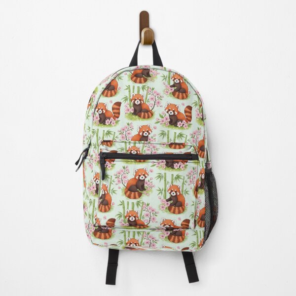 Item preview, Cute Red Panda Sakura Flowers designed and sold by MythicPrompts.