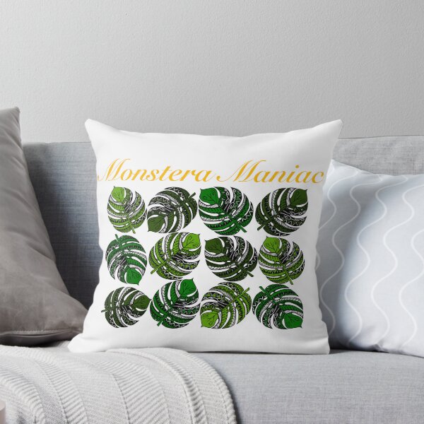 Item preview, Monstera Maniac with Tribal Monstera Leaves designed and sold by Steeb757.