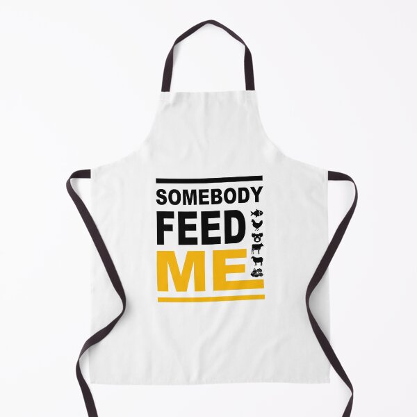 Item preview, Somebody Feed Me; designed and sold by StickerApe.