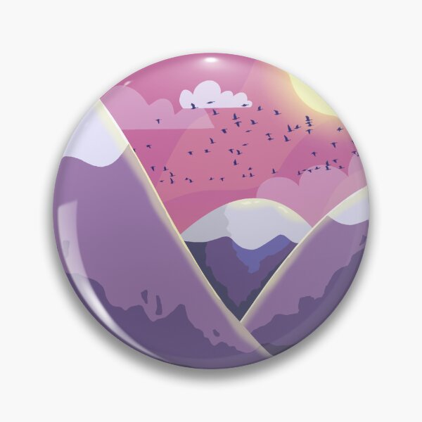 Item preview, Drawing of mountains and valley designed and sold by Nojom-.