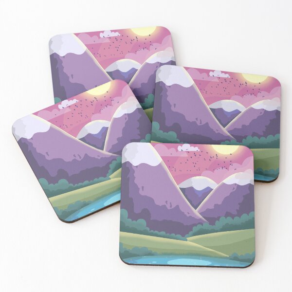 Item preview, Drawing of mountains and valley designed and sold by Nojom-.