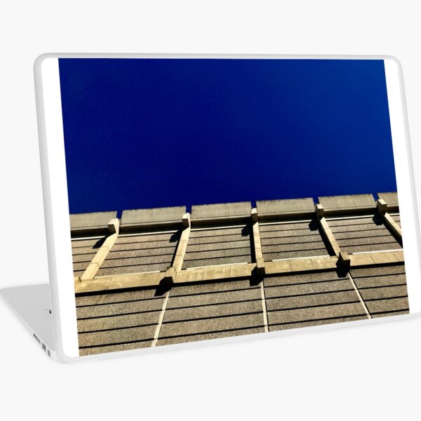 Blue, brutal ,beautiful Laptop Skin