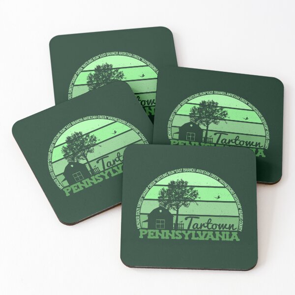 Item preview, Tartown Pennsylvania Sunset Retro Vintage Local Pride Logo designed and sold by CRHPOD20.