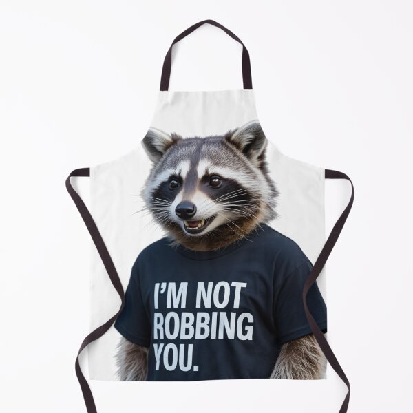 Item preview, I'm Not Robbing You | Raccoon T-Shirt designed and sold by NicolasGlowArt.