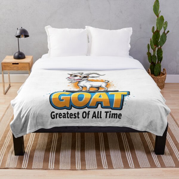 Item preview, GOAT - Greatest Of All Time Cartoon Logo designed and sold by Cloud-Riders.