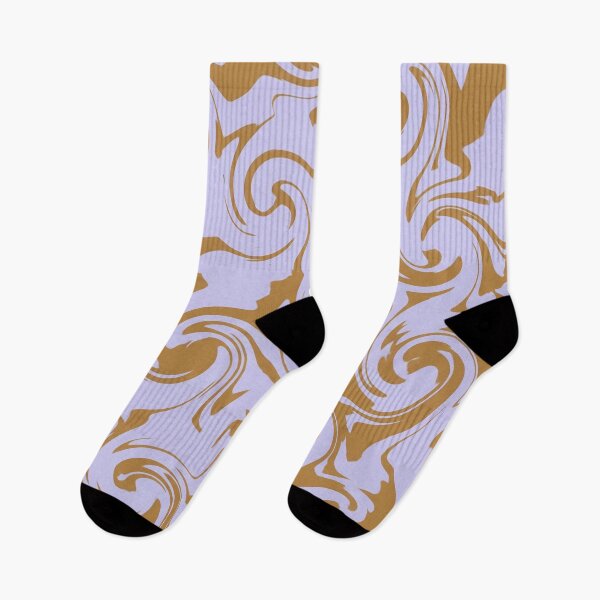 Item preview, Purple and Gold Swirl Pattern designed and sold by Owcomm.