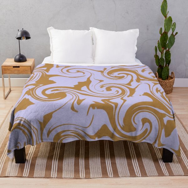 Item preview, Purple and Gold Swirl Pattern designed and sold by Owcomm.
