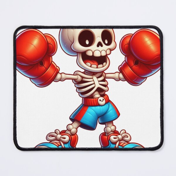 Item preview, Cartoon Skeleton Boxing Champ designed and sold by Martial-Art-23.