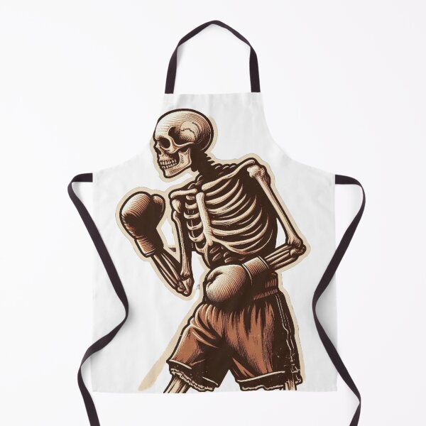 Item preview, Retro Skeleton Boxing designed and sold by Martial-Art-23.