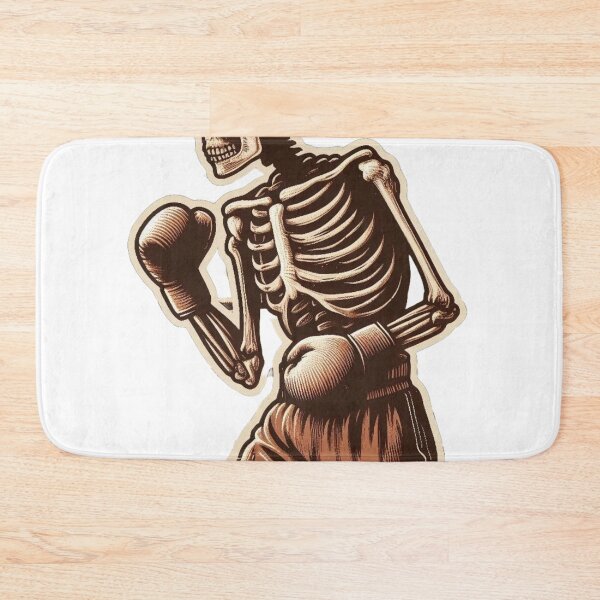 Item preview, Retro Skeleton Boxing designed and sold by Martial-Art-23.
