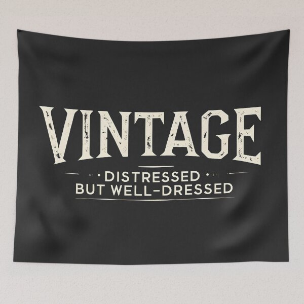 Item preview, Vintage - Distressed. But well-dressed  designed and sold by GoodOldVintage.