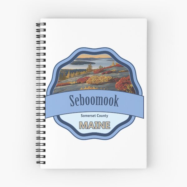 Item preview, Seboomook, Somerset County, Maine designed and sold by Wanderful-roads.