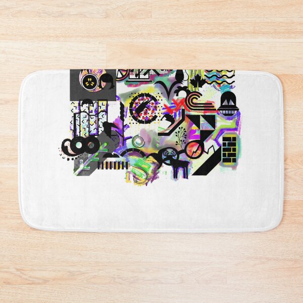 Item preview, Abstract Art Crazy Hair Motif designed and sold by KiwiHola.