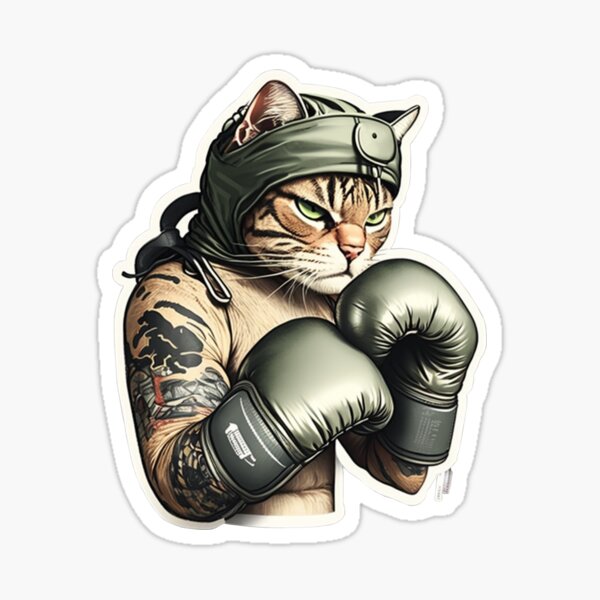 Evander Tabbyfield Sticker