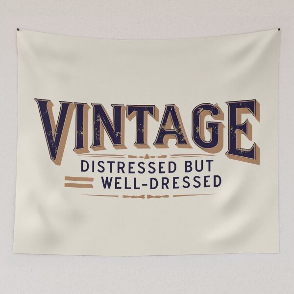 Item preview, Vintage - Distressed. But well-dressed  designed and sold by GoodOldVintage.