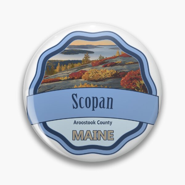 Item preview, Scopan, Aroostook County, Maine designed and sold by Wanderful-roads.