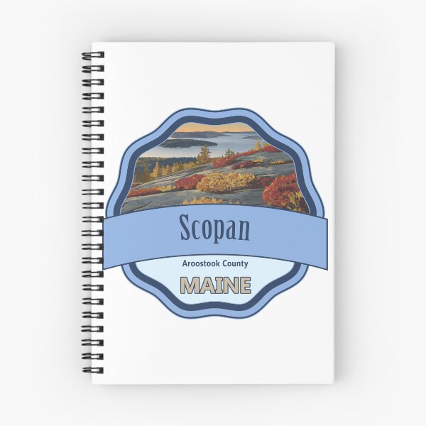 Item preview, Scopan, Aroostook County, Maine designed and sold by Wanderful-roads.