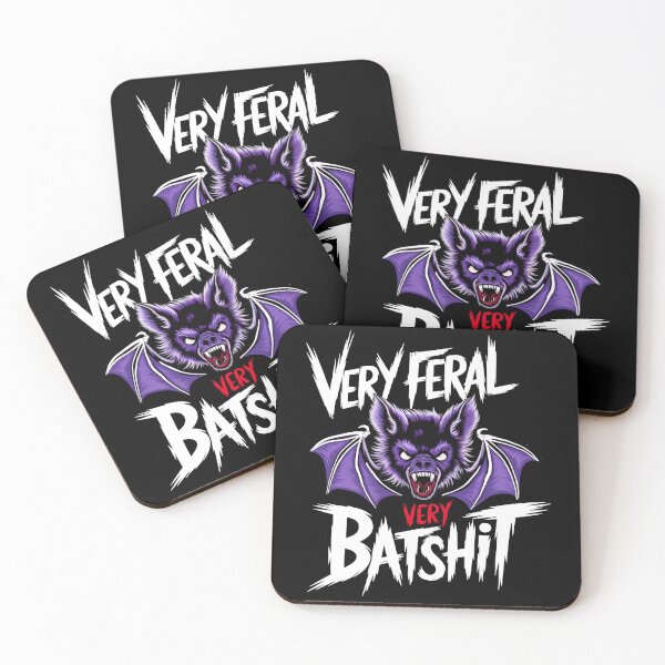 Item preview, Very Feral Very Unhinged Very Batshit designed and sold by box-artshop.