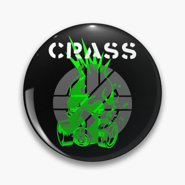Item preview, Anarcho-Punk Gas Mask Skull designed and sold by NickTaroDesign.