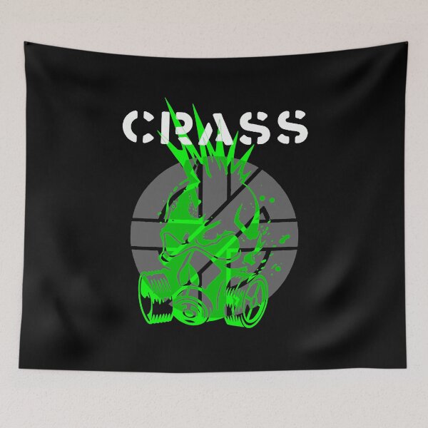 Item preview, Anarcho-Punk Gas Mask Skull designed and sold by NickTaroDesign.
