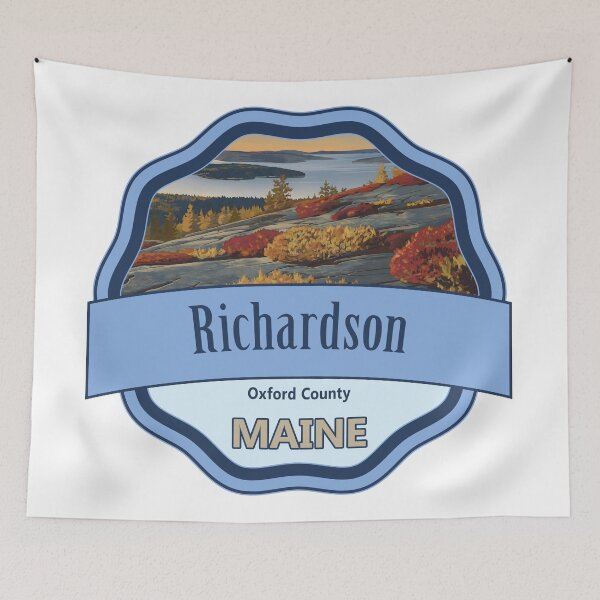 Item preview, Richardson, Oxford County, Maine designed and sold by Wanderful-roads.