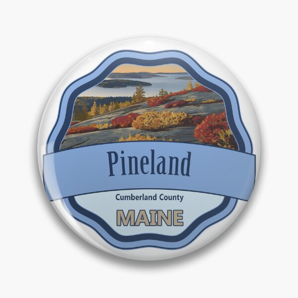 Item preview, Pineland, Cumberland County, Maine designed and sold by Wanderful-roads.