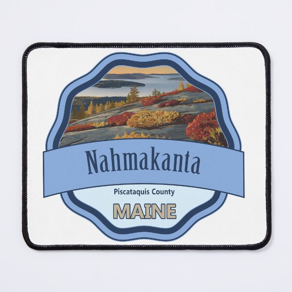 Item preview, Nahmakanta, Piscataquis County, Maine designed and sold by Wanderful-roads.
