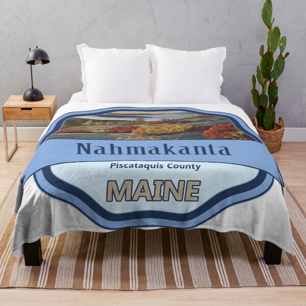 Item preview, Nahmakanta, Piscataquis County, Maine designed and sold by Wanderful-roads.