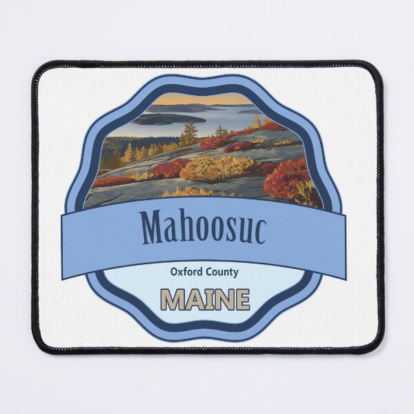 Item preview, Mahoosuc, Oxford County, Maine designed and sold by Wanderful-roads.