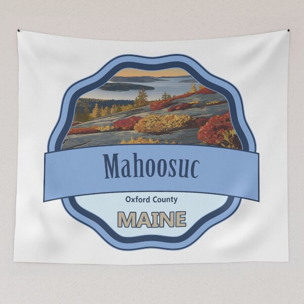 Item preview, Mahoosuc, Oxford County, Maine designed and sold by Wanderful-roads.